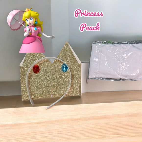 Women's Princess Peach Cosplay, Various Sizes, New - Picture 5 of 13